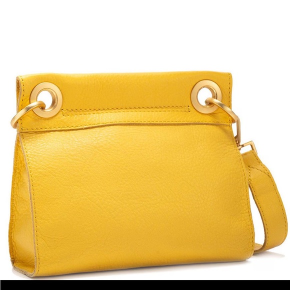 Hammitt Tony Gold Tone Grommet Studded Leather Crossbody Bag and wallet set - Picture 8 of 15